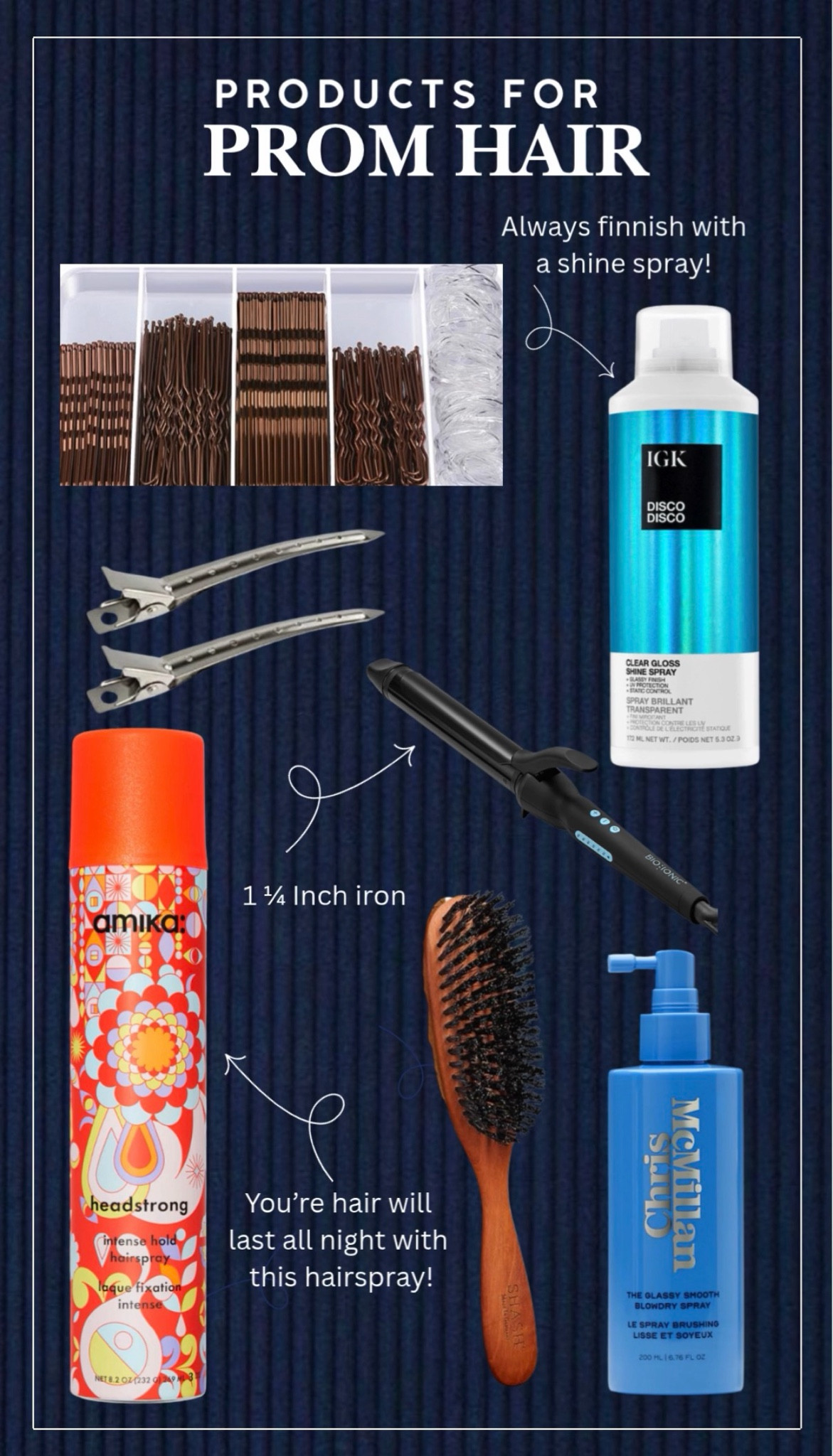 Prom hairstyles essentials! #promhair 

#LTKBeauty