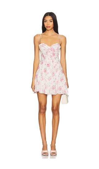 Kate Mini Dress in Pink | Revolve Clothing (Global)