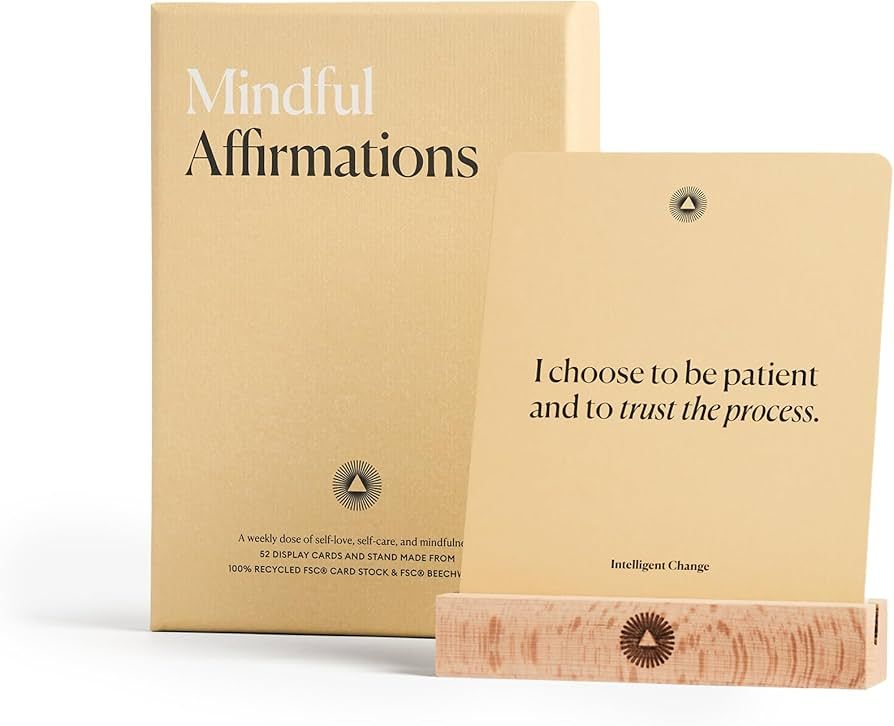 Intelligent Change Mindful Affirmation Cards, Daily Words of Encouragement Cards, Self Affirmatio... | Amazon (US)