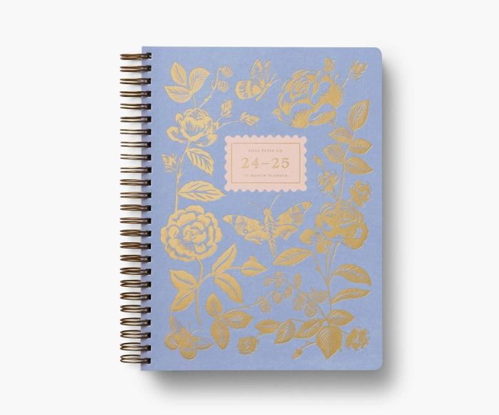 2025 17-Month Academic Softcover Spiral Planner | Rifle Paper Co.