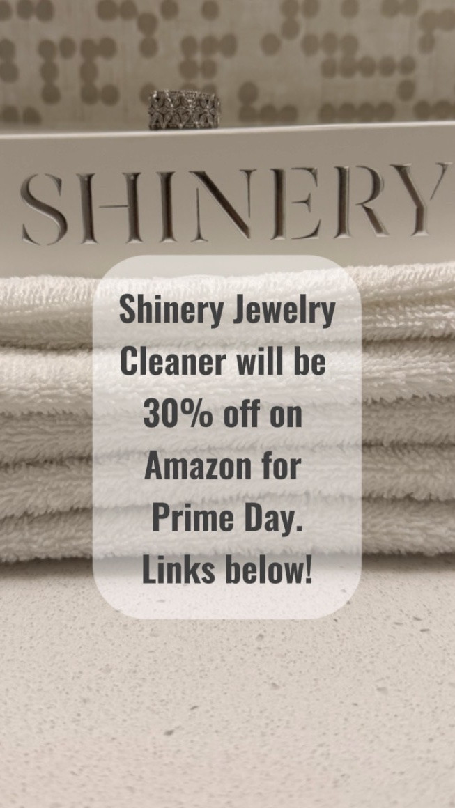 Prime Day June 23 - June 26, 2026 just got a little shinier!

The entire Shinery collection will be 30% off on Amazon for Prime Day.

#amazonprimeday #amazonprime #shinery

One of my favorite things about Shinery? Unlike many traditional jewelry cleaners, their formulas are designed to be gentler and more mindful of what you’re bringing into your home.

If your jewelry has lost its sparkle, this is the perfect time to stock up on a natural-inspired cleaning option that helps keep your favorite pieces looking their best, without the harsh chemical smell.

✨ Clean jewelry
✨ Beautiful shine
✨ Prime Day savings

Have you tried Shinery yet?

#LTKWedding #LTKSaleAlert