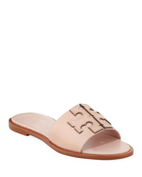 Tory Burch Ines Flat Slide Sandals | Neiman Marcus