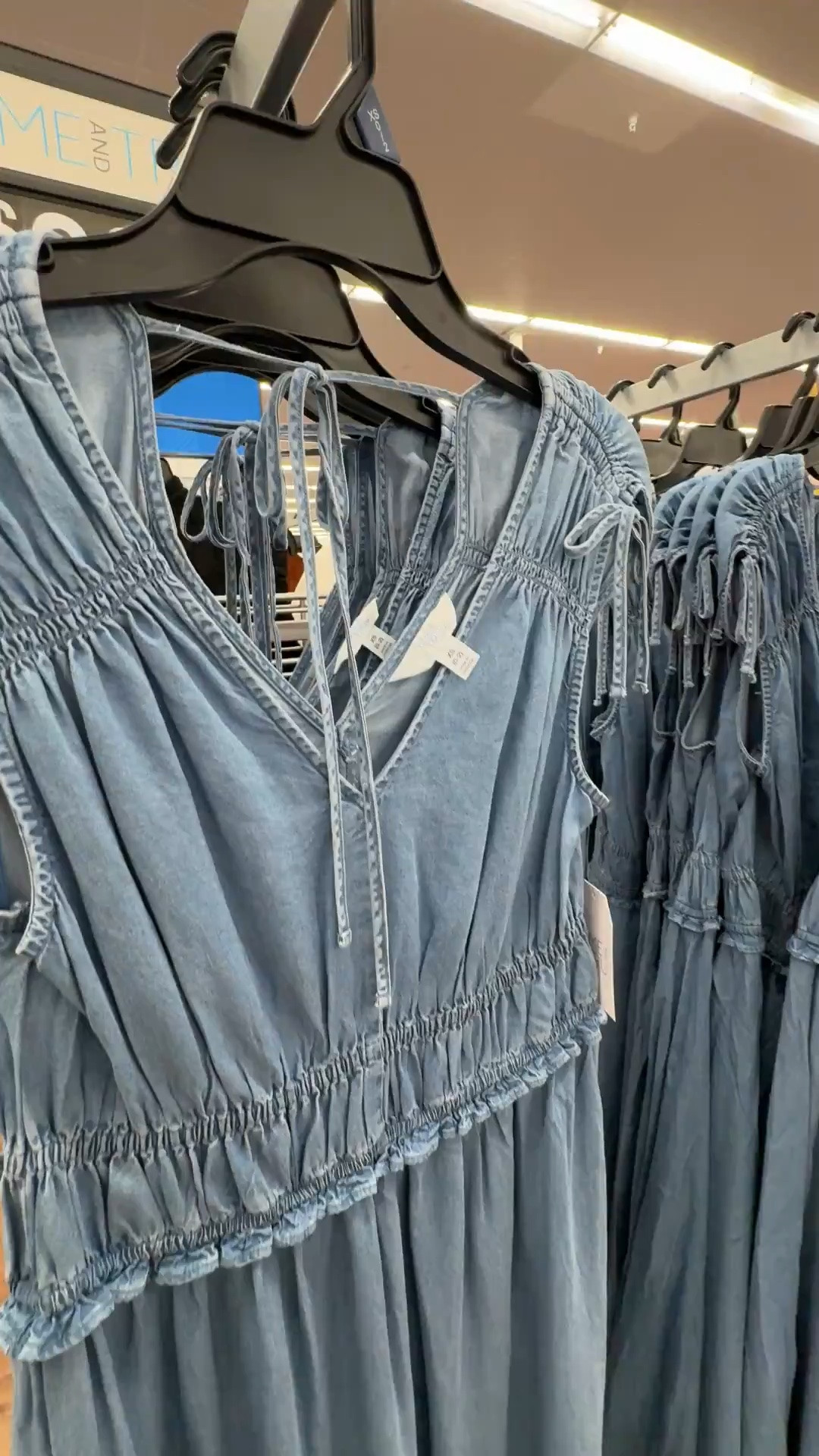 Denim midi dress from Walmart

#LTKootd