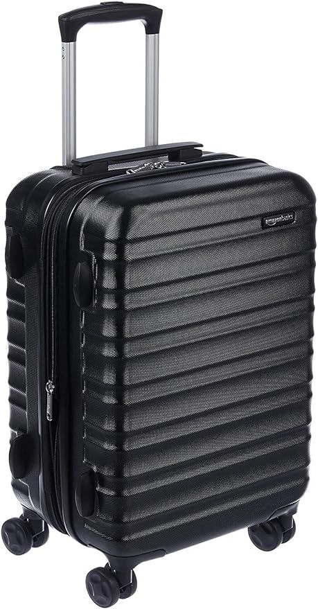 Amazon Basics Expandable Hardside Carry-On Luggage, 20-Inch Spinner with Four Spinner Wheels and ... | Amazon (US)
