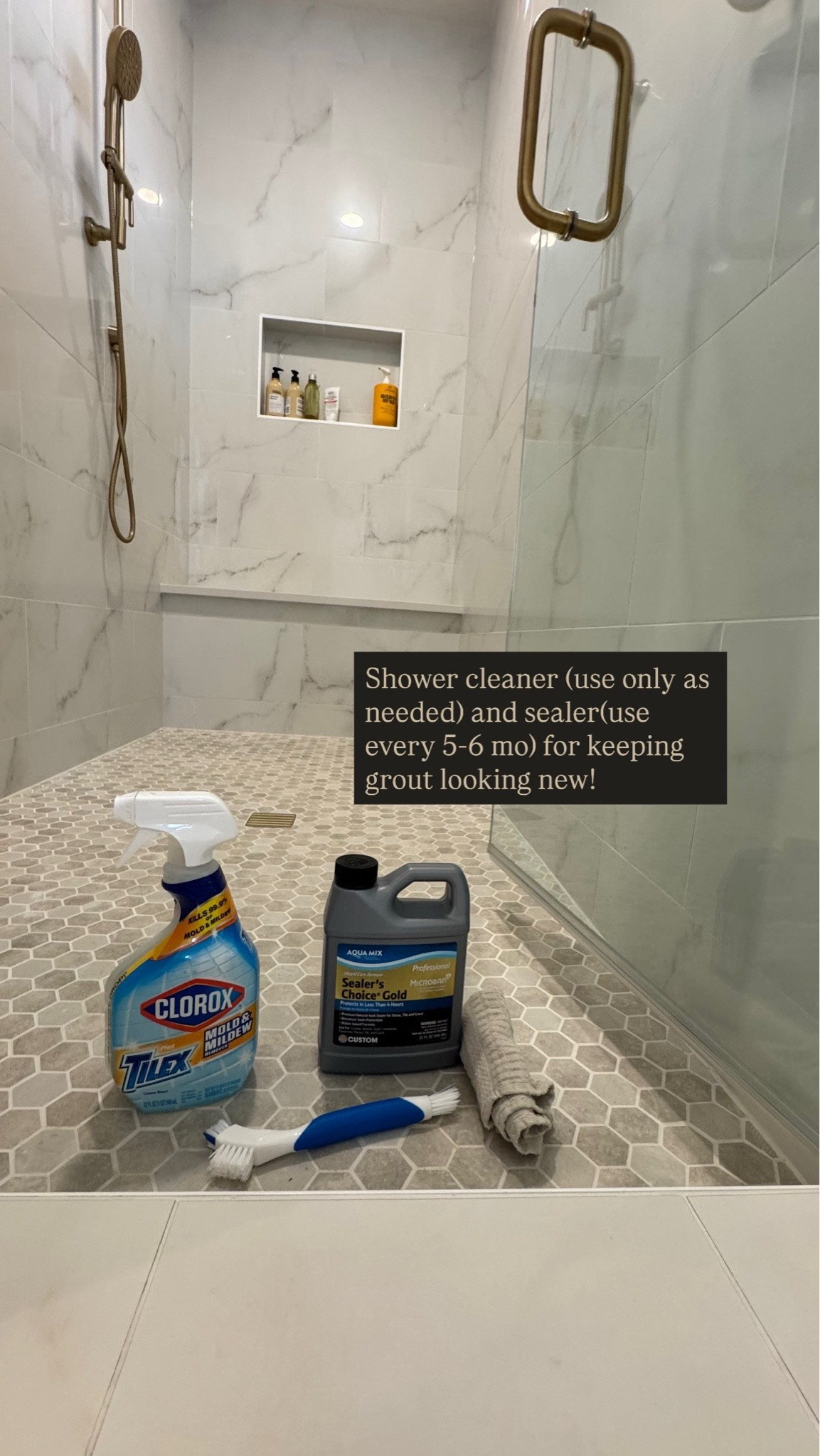 Home cleaning tips! When the grout gets gross, this cleaner and micro-brush work wonders. Also, grout needs to be sealed every 6 months. Amazon Prime day. I linked my favorite rug as well

#LTKSaleAlert #LTKSeasonal #LTKHome