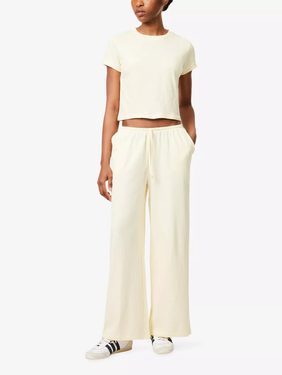 Slub Lounge Cotton Trousers | Selfridges
