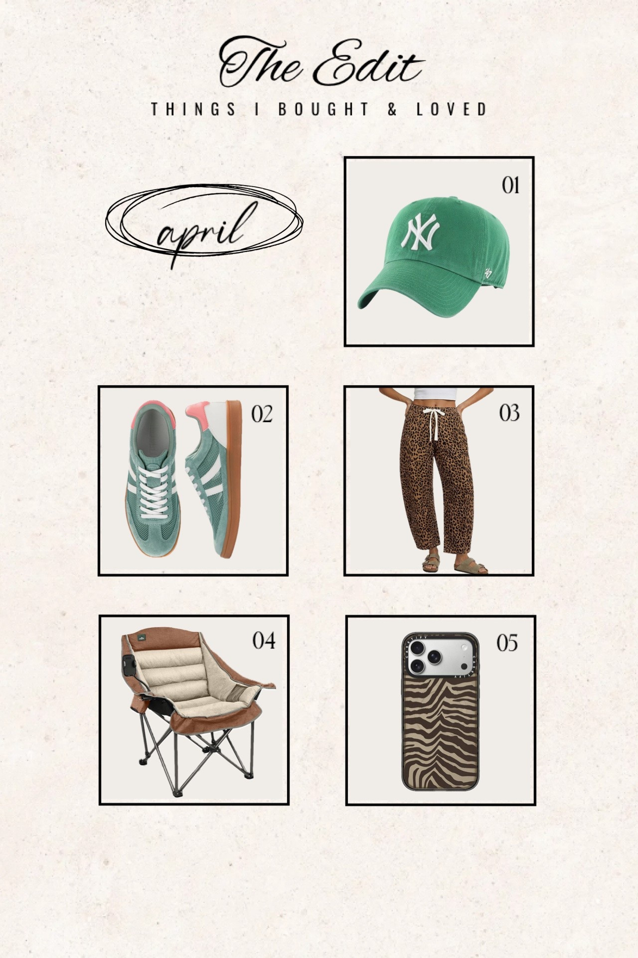 Things I bought and loved 🙌🏻

#cap #sneakers #pants #chair #phonecase

#LTKmomlife #LTKootd #LTKgrwm