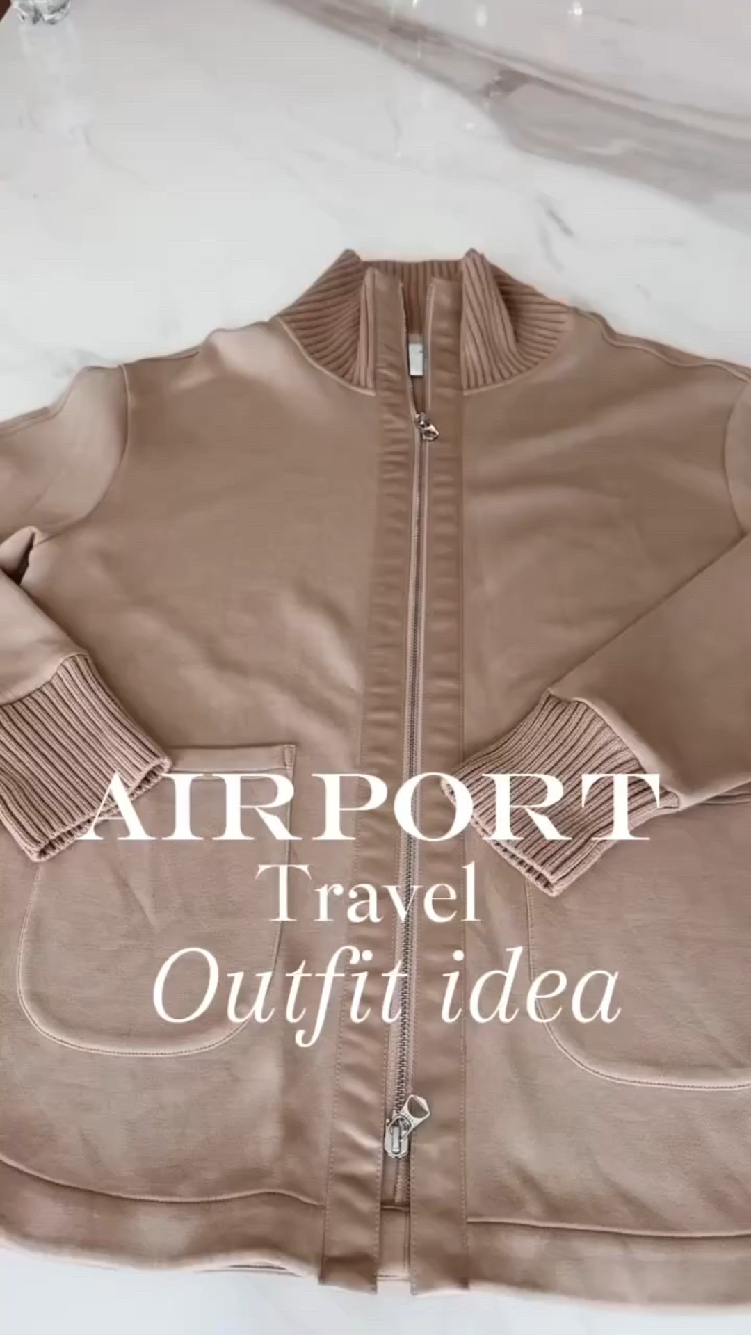 Airport travel outfit 
Ultra comfortable & stylish airport/ travel outfit idea. Run tts, wearing a size small 

Travel outfit 
Airport outfit 

#LTKTravel #LTKootd #LTKgrwm