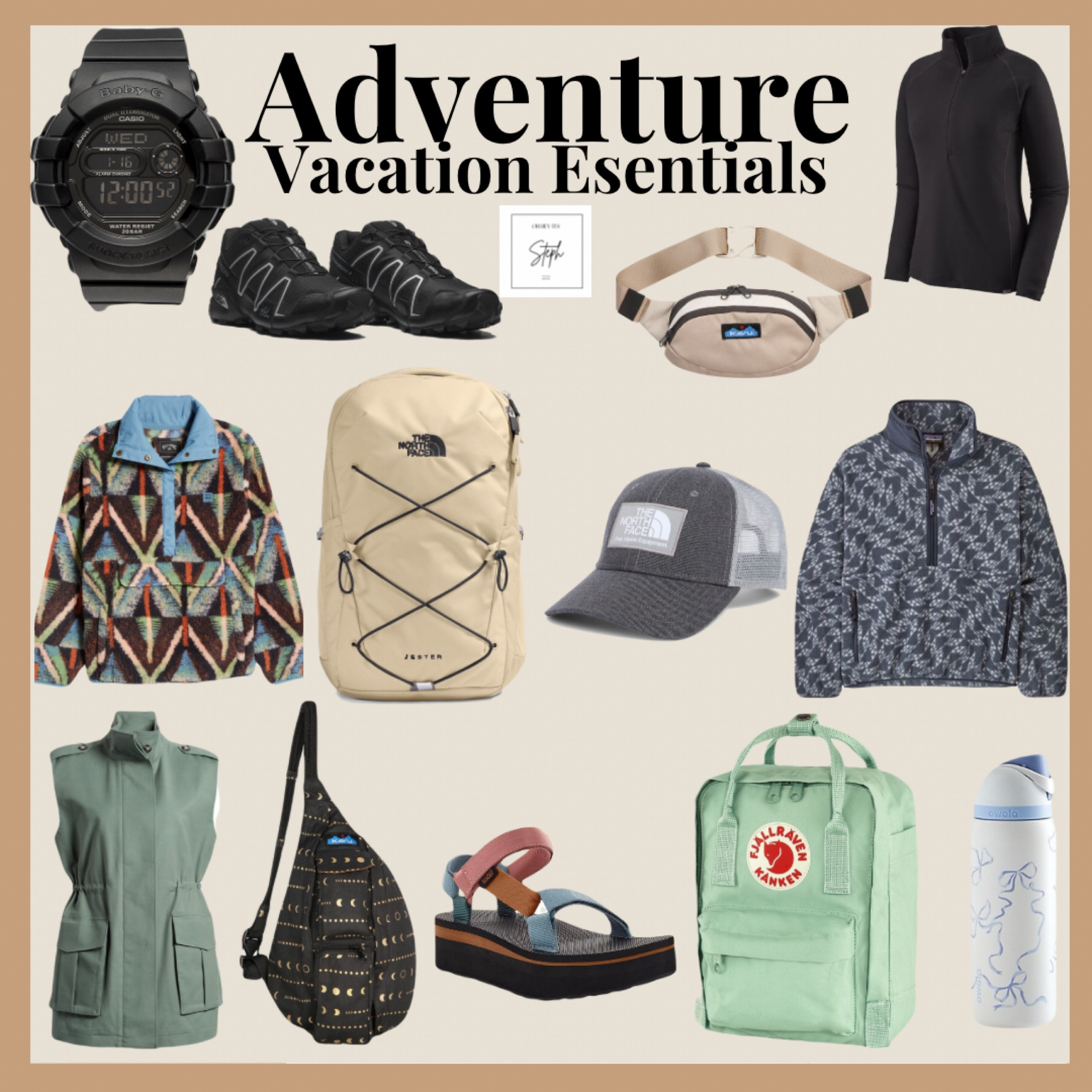 Adventure vacation essentials for an adventure centric vacation 

#LTKSeasonal #LTKFindsUnder100 #LTKTravel
