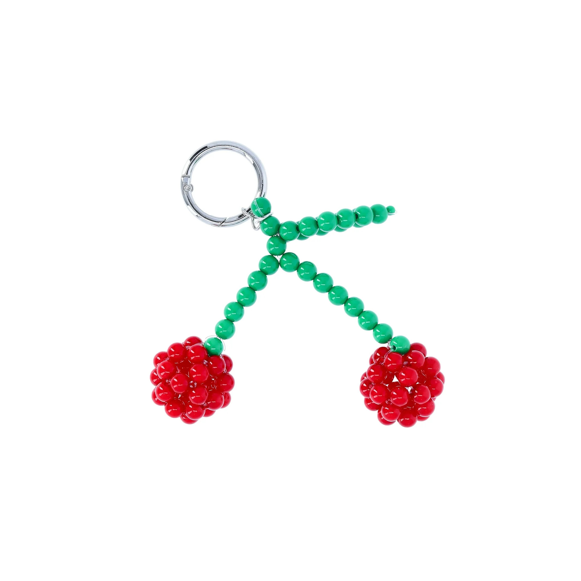 No Boundaries Women's Bag Charm, Beaded Cherries | Walmart (US)