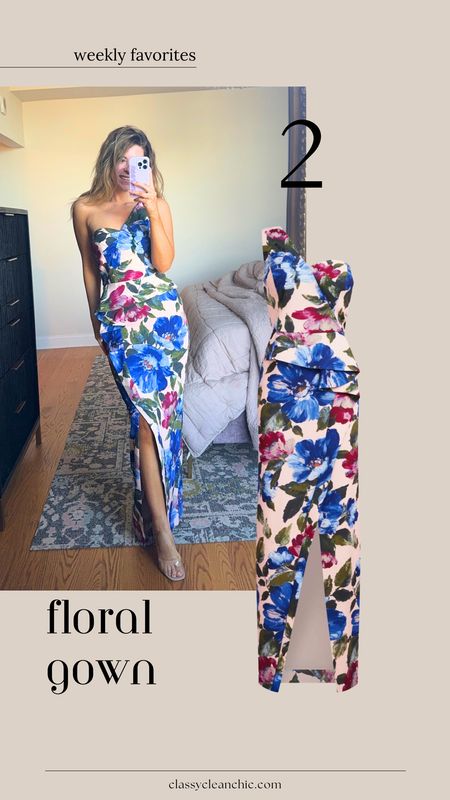 Your weekly favorites! Floral gown wedding guest dress in my usual small/2
Loving tan code: emerson
Electric picks: emerson20

#LTKWedding #LTKSeasonal #LTKStyleTip