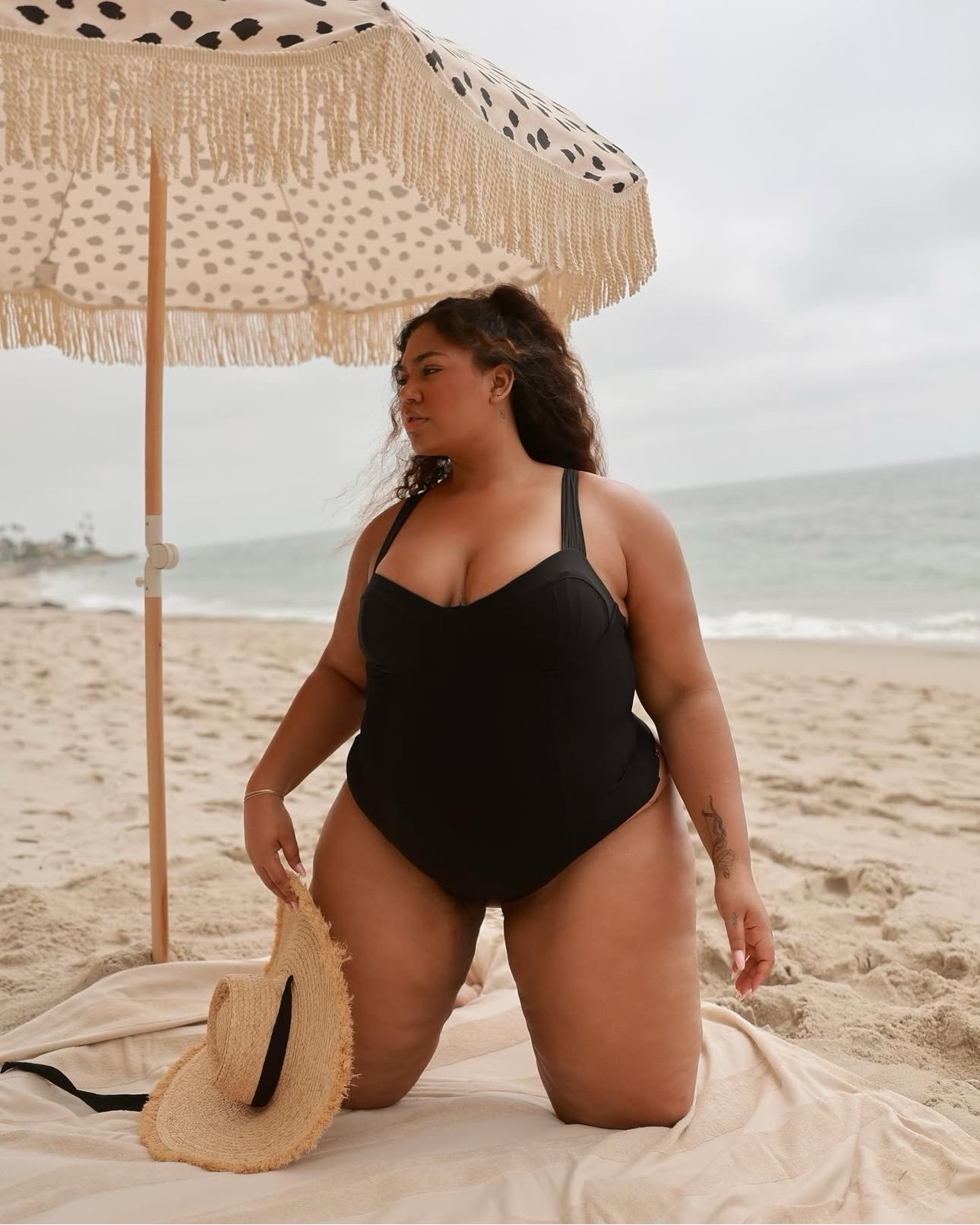 Beach day OOTD! Swimsuit, swim, plus size swimsuit, one piece swimsuit, vacation outfit, beach outfit 

#LTKPlusSize #LTKSwim #LTKMidsize