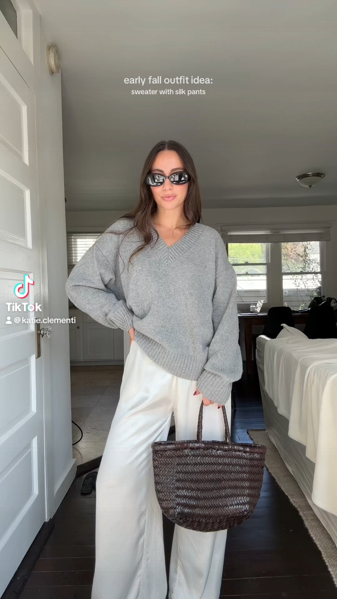 One of my go to early fall outfits — sweaters paired with silk pants! 

#LTKNYFW #LTKStyleTip #LTKActive