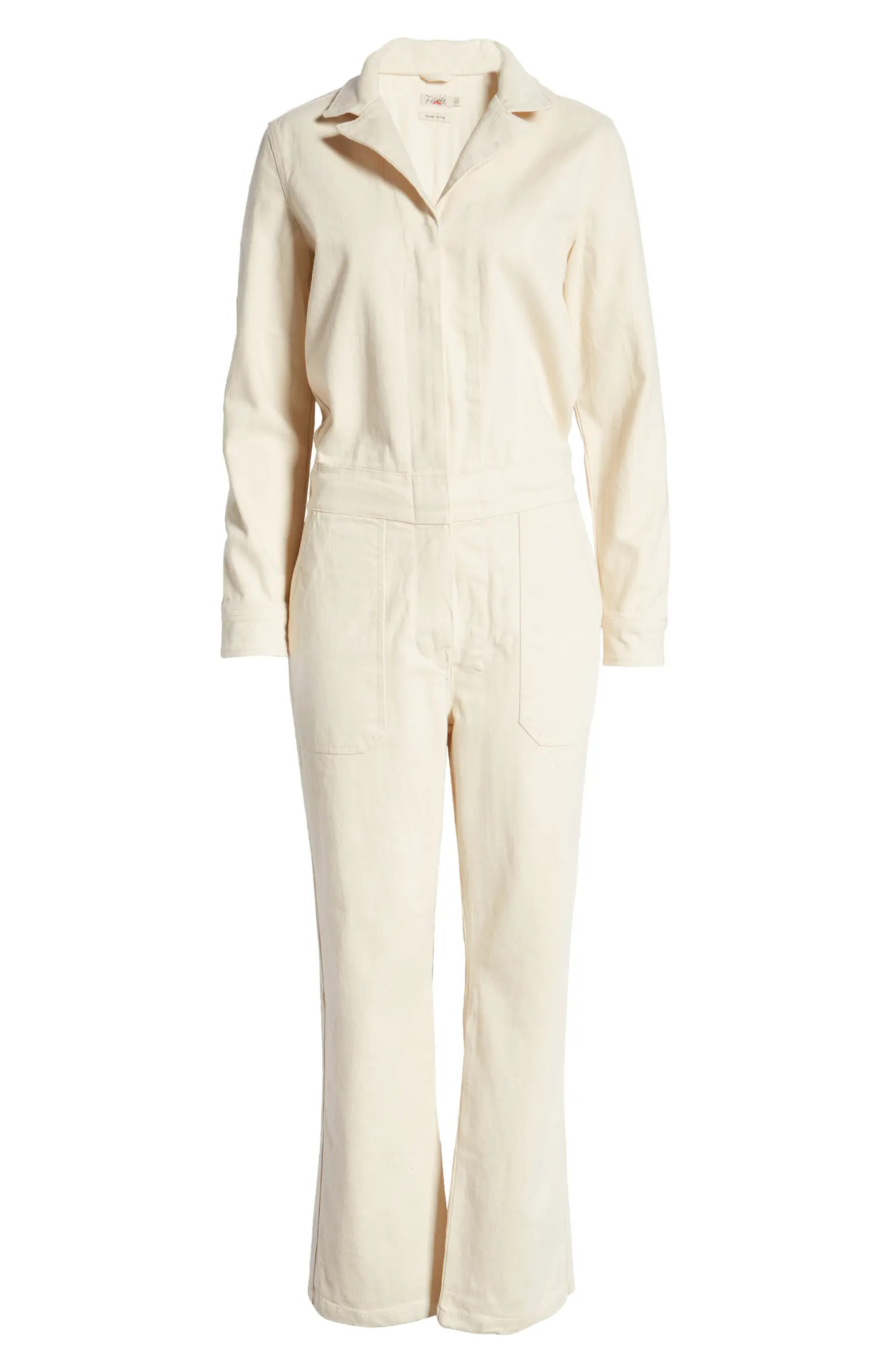 Faherty Overland Stretch Organic Cotton Jumpsuit | Nordstrom | Nordstrom