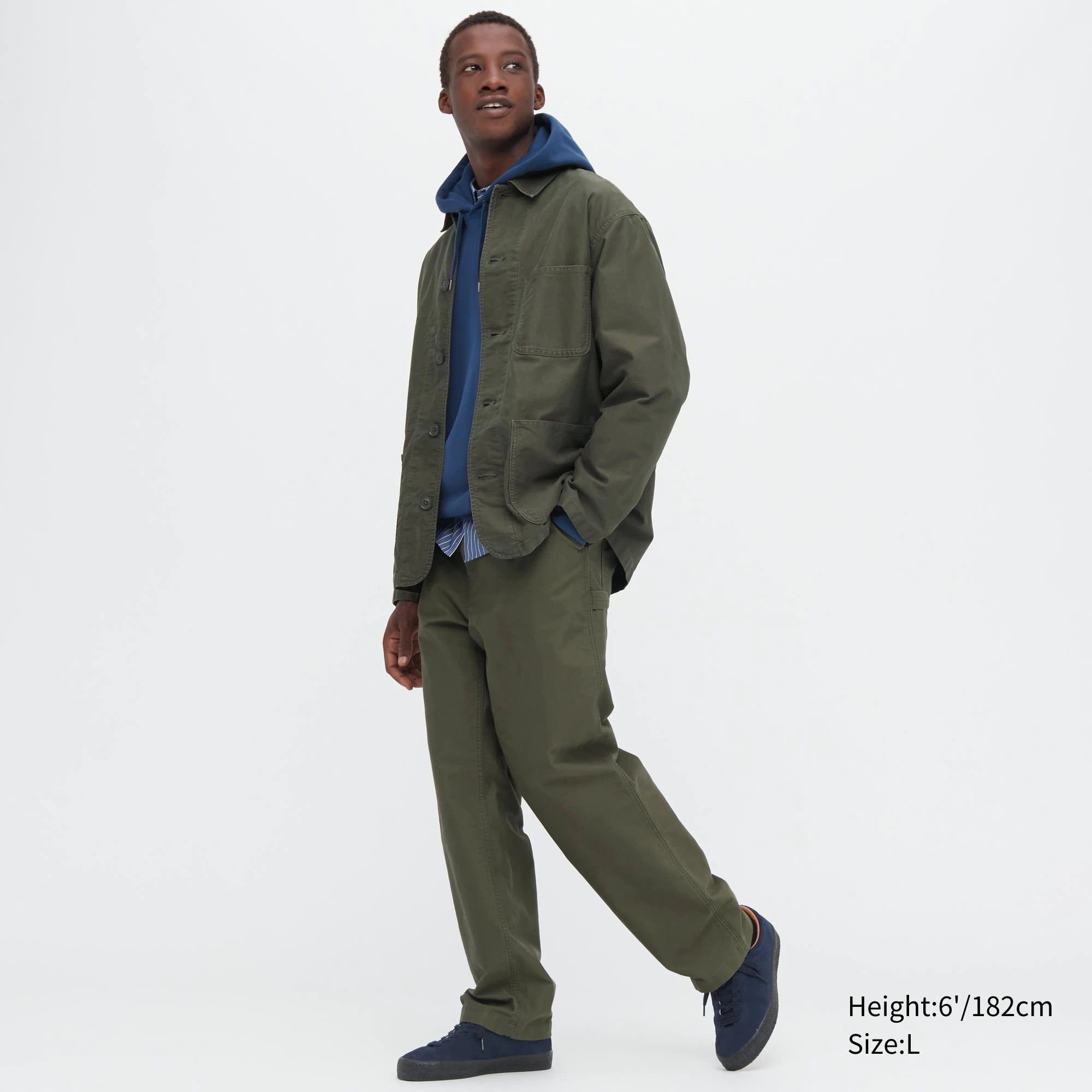 Wide-Fit Work Pants | UNIQLO (US)