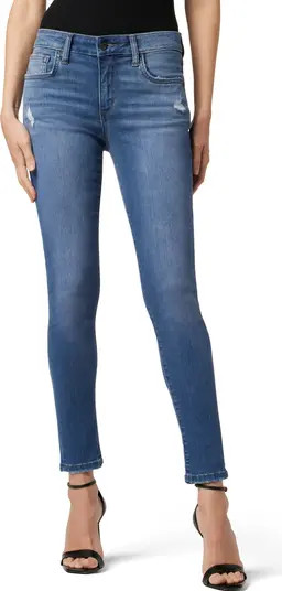Distressed Curvy Ankle Skinny Jeans | Nordstrom