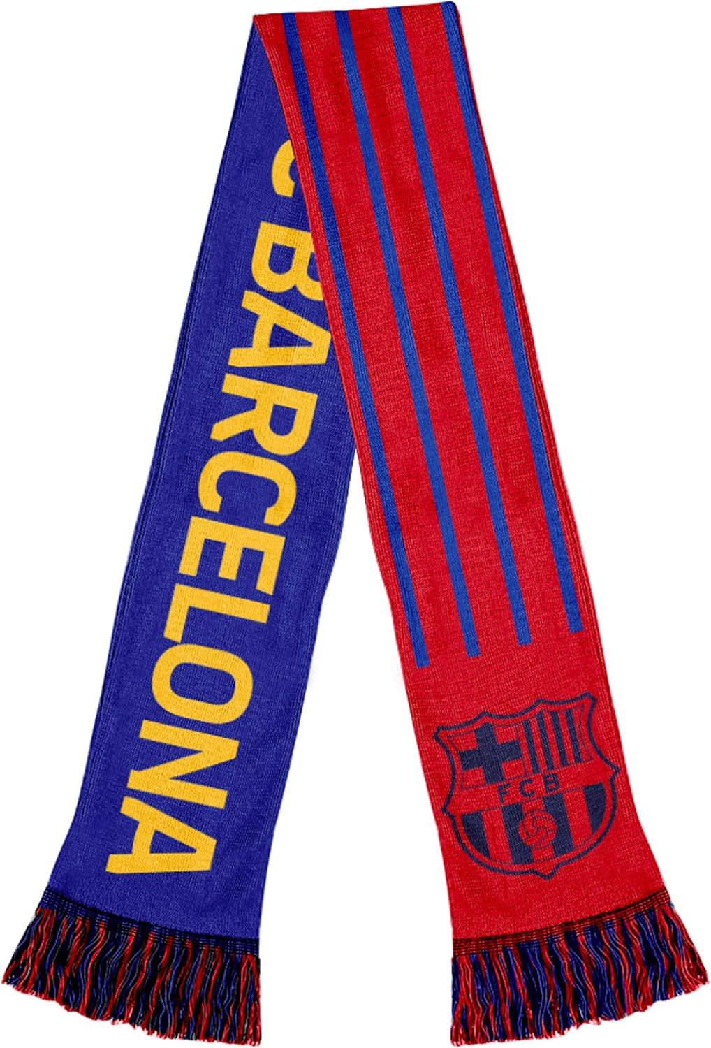 Icon Sports Officially Licensed FC Barcelona Soccer Scarf - Unisex Adult | Amazon (US)