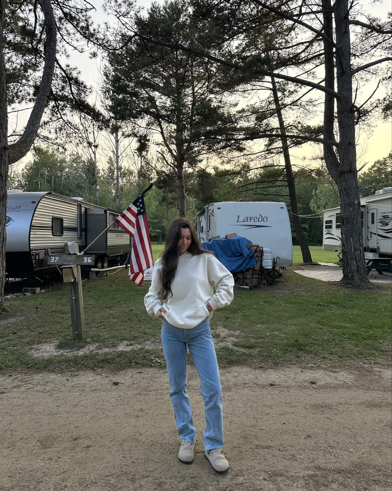 camping fit from last weekend🤎

#LTKFindsUnder100 #LTKShoeCrush #LTKStyleTip