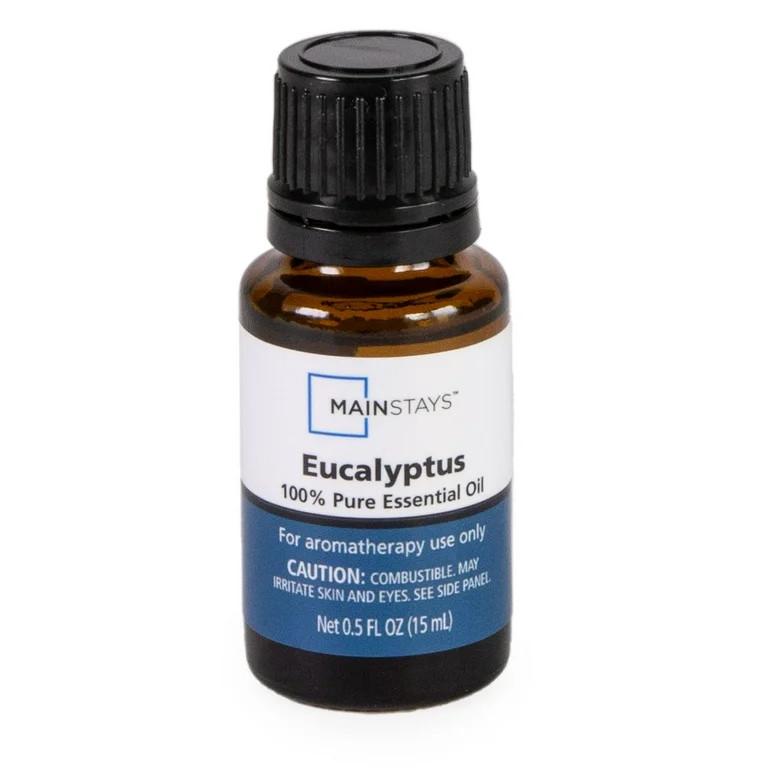 Mainstays 100% Pure Essential Oil, Eucalyptus, 15 ml, Therapeutic Grade, for use with Oil Diffuse... | Walmart (US)