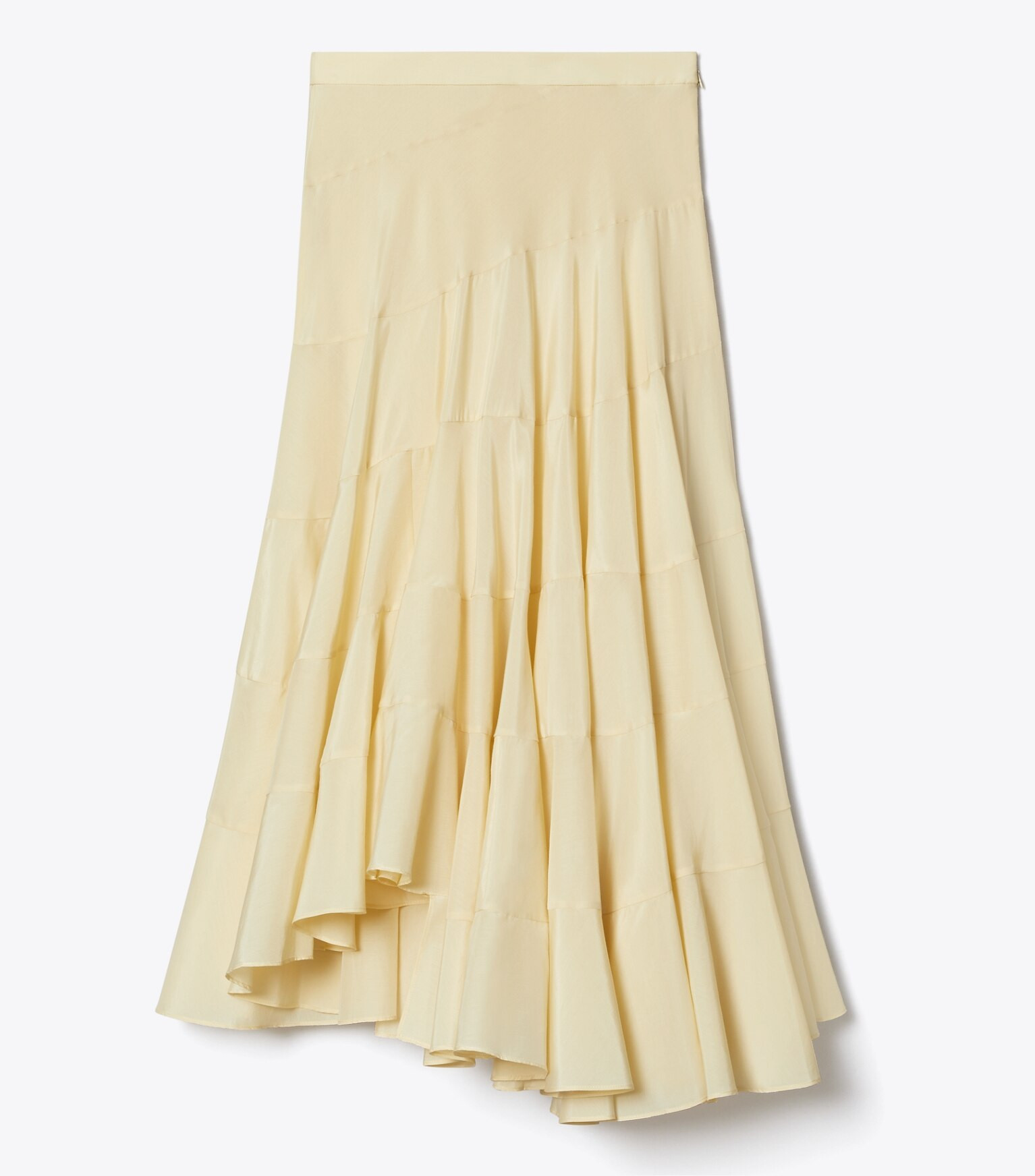 FLARED COTTON SILK SKIRT | Tory Burch (US)