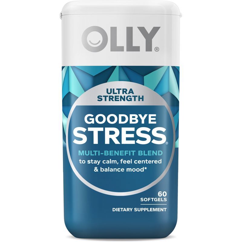 Olly Ultra Strength Goodbye Stress Relief Softgels Supplement - 60ct | Target