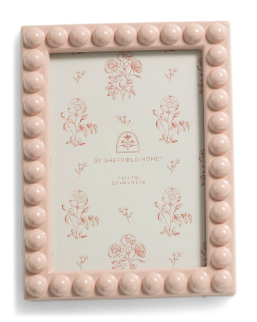 5x7 Dotted Edge Tabletop Picture Frame | TJ Maxx