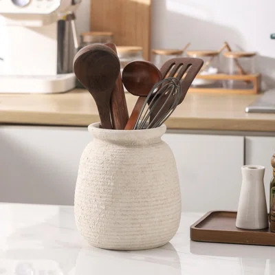 Ceramic Rustic Neutral Vase | Wayfair North America