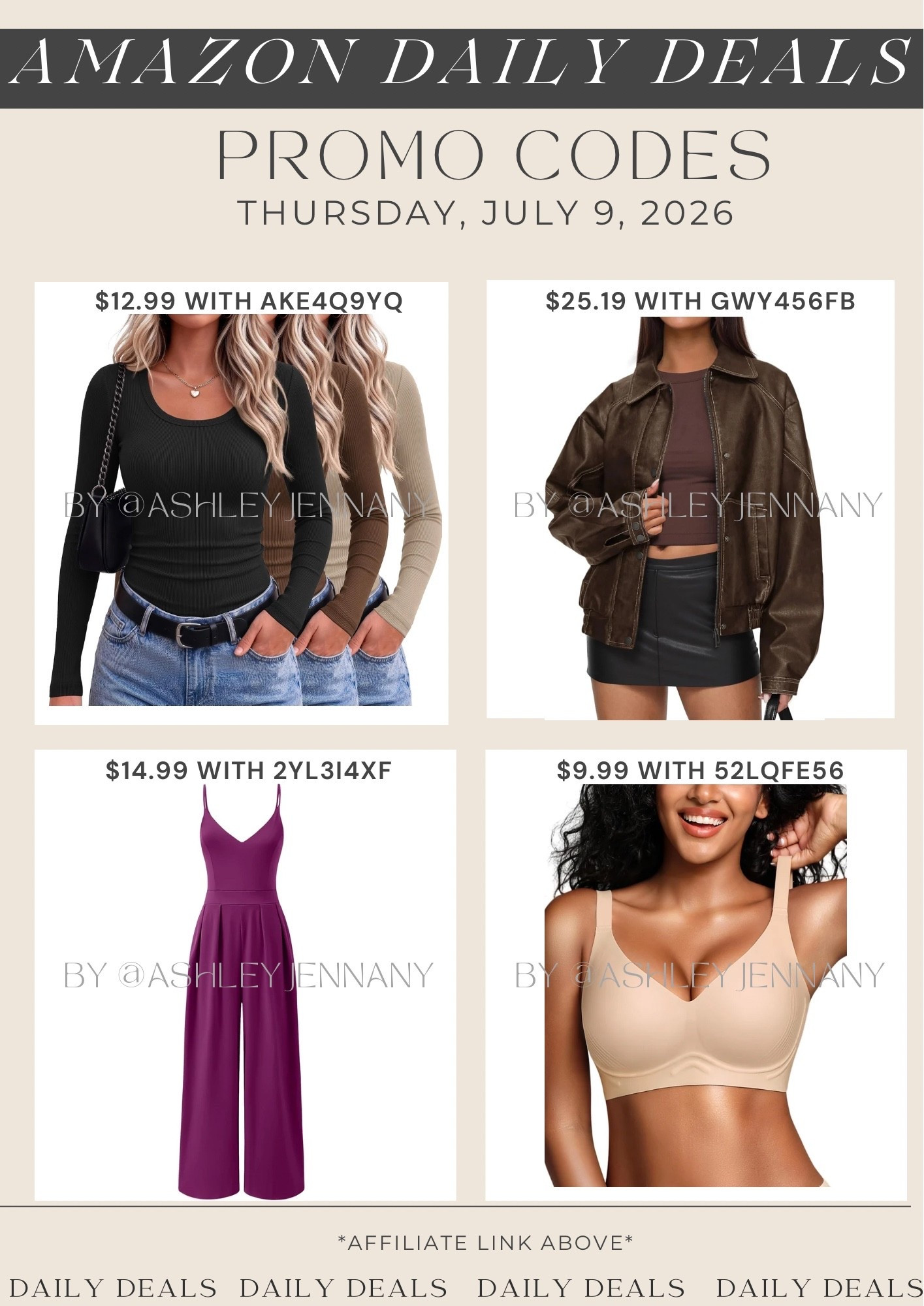 Amazon deals

#LTKSaleAlert #LTKMidsize #LTKootd