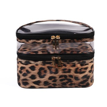 Deago Portable Makeup Cosmetic Case Train Travel Organizer Mini Artist Bag, Rose, 10.3" - Walmart... | Walmart (US)