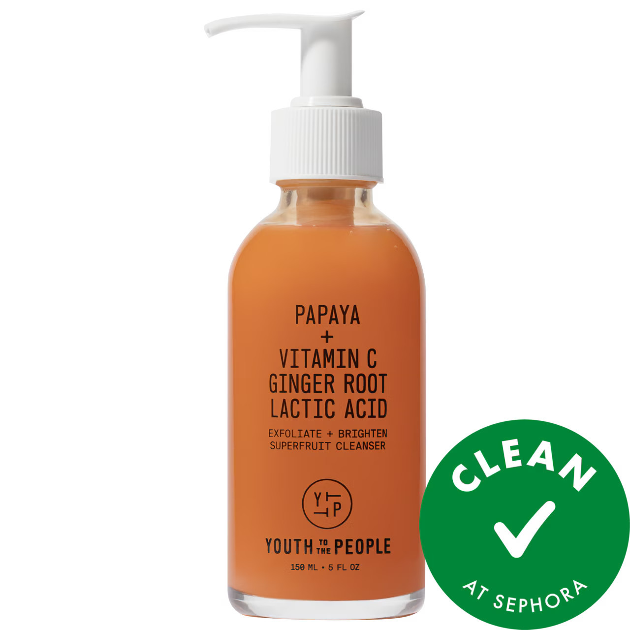 Youth To The People Superfruit Gentle Exfoliating Cleanser with Vitamin C + Papaya 5 fl oz / 150 mL | Sephora (US)