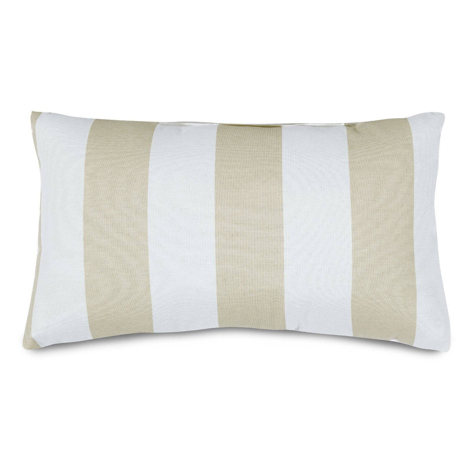 Majestic Home Goods Vertical Stripe Indoor / Outdoor Rectangle Pillow | Walmart (US)