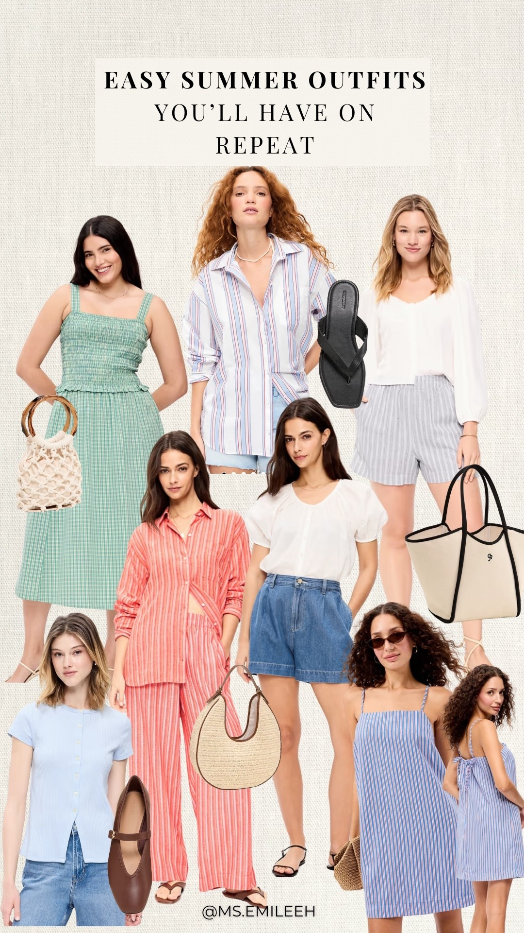 Easy summer outfits you'll have on repeat! 

☀️Mostly everything is on SALE at Old Navy! 


Vacation outfits beach 
Stripes 
Linen 
Beach vacation outfits 
Summer outfits 
Summer dresses

#LTKootd #LTKSeasonal #LTKSaleAlert