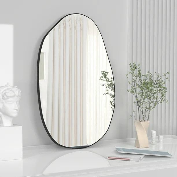 CONGUILIAO Irregular Wall Mirror Asymmetrical Body Mirror Vanity Mirror 33.5" x 20.5" - Walmart.c... | Walmart (US)