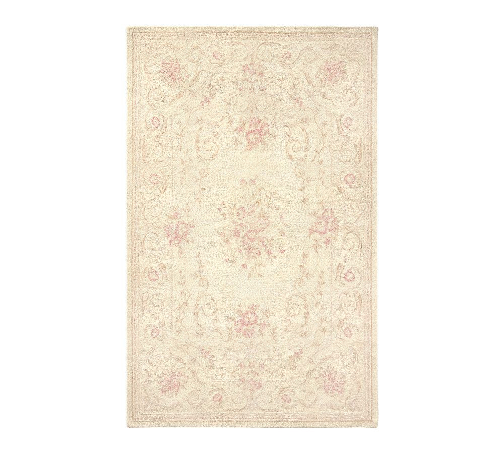 LoveShackFancy Rose Rug | Pottery Barn (US)