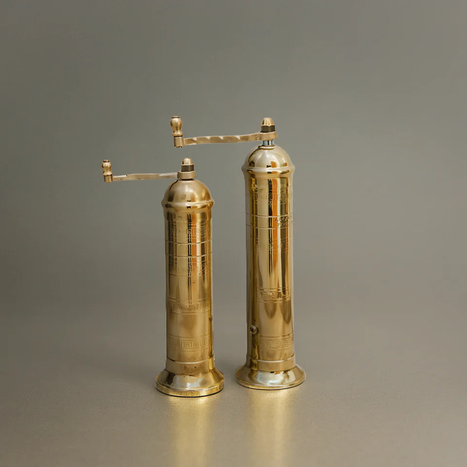 Brass Salt & Pepper Mills | Cove Home