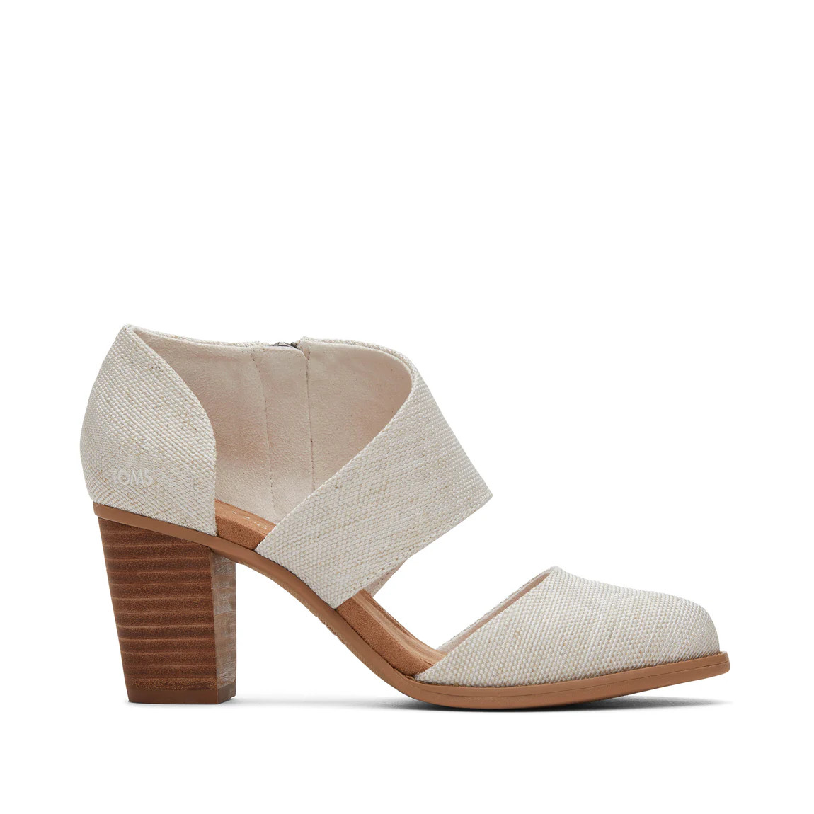 Milan Natural Closed Toe Heel | Toms EMEA