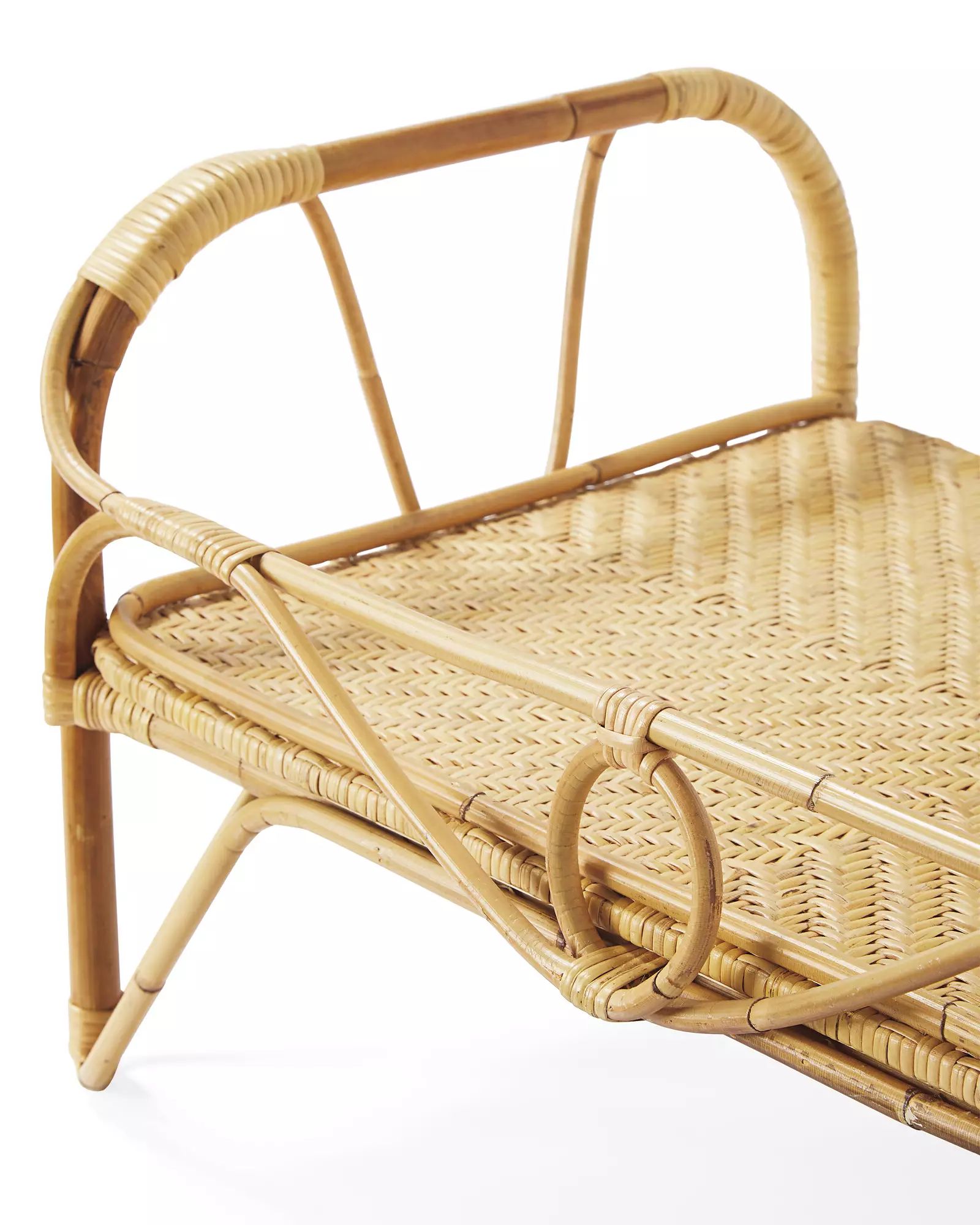 Oliana Rattan Tray | Serena and Lily