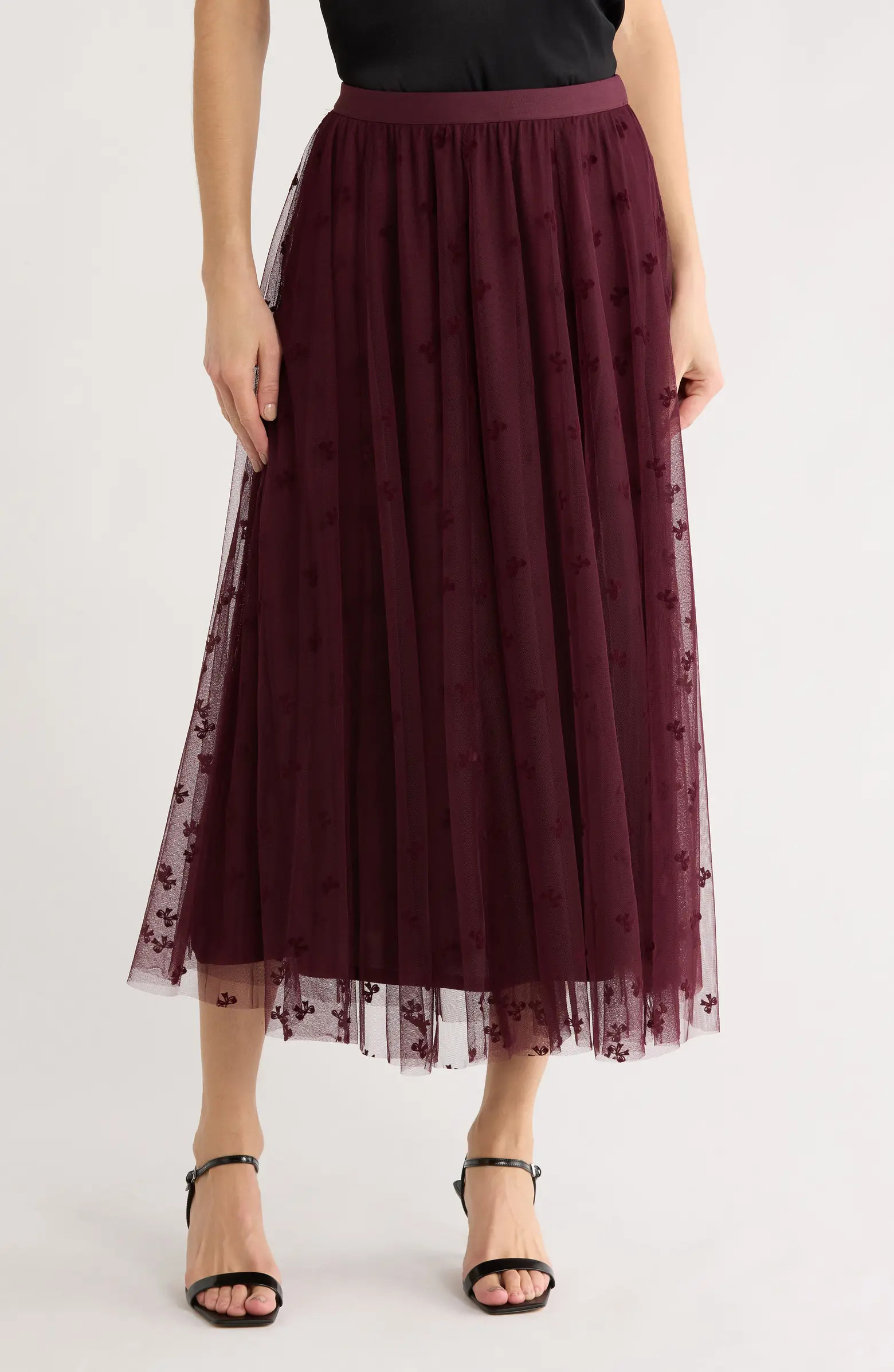 Swiss Dot A-Line Skirt | Nordstrom Rack