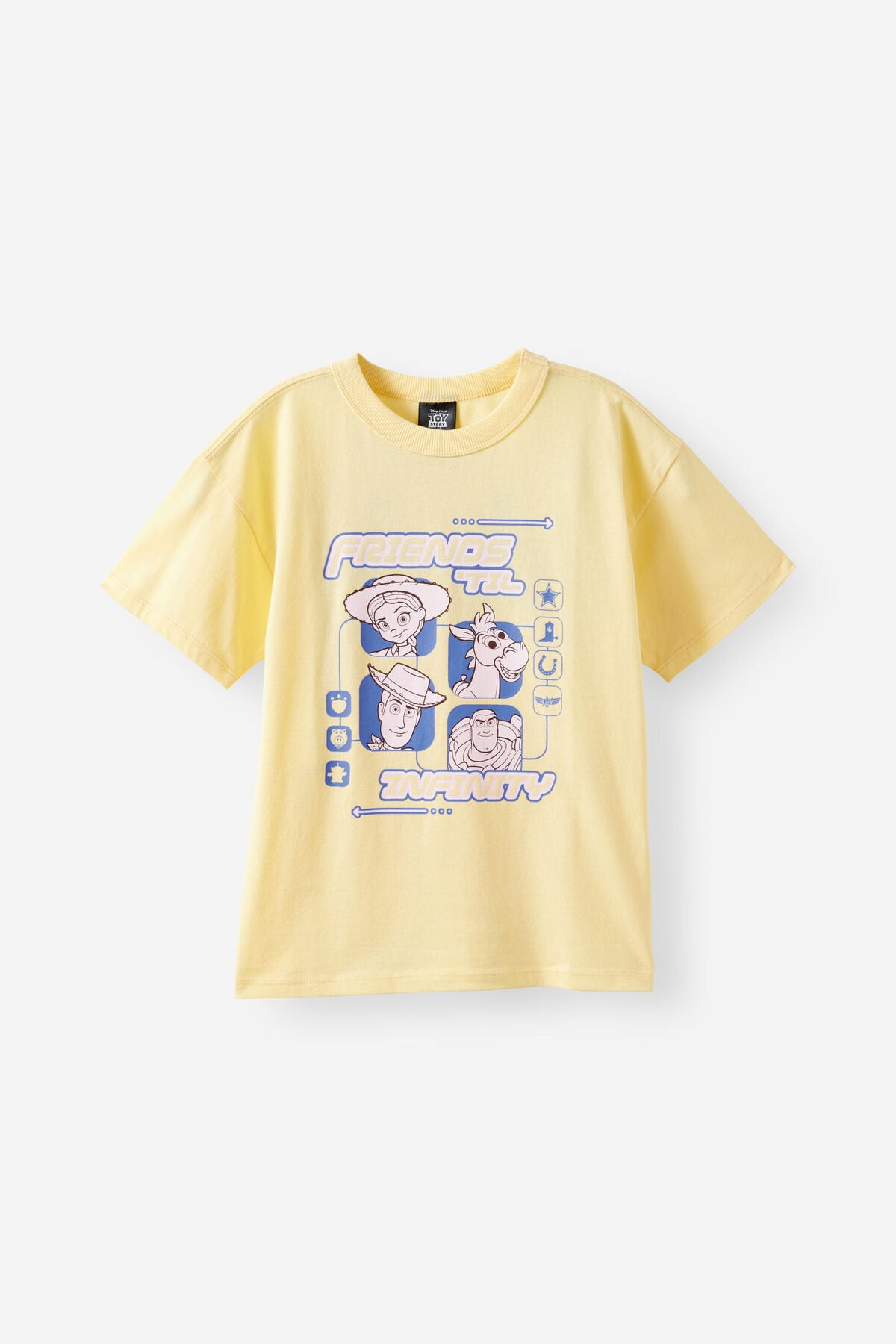 Disney Pixar Toy Story Drop Shoulder Short Sleeve Tee | Cotton On (US)