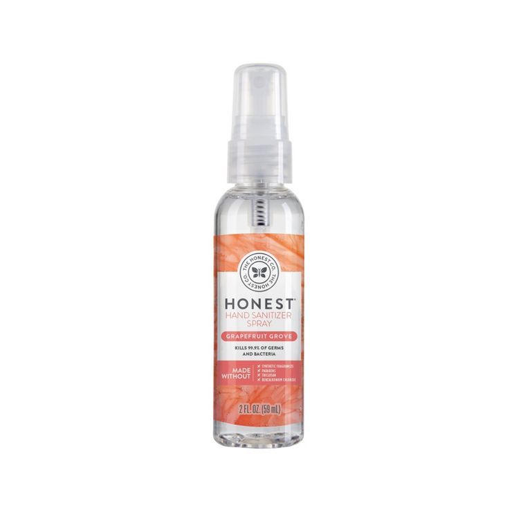 The Honest Company Hand Sanitizer Spray - Grapefruit Grove - 2 fl oz | Target