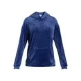 Time and Tru's Women’s Ribbed Velour Hoodie Sweatshirt, Sizes S-XXXL | Walmart (US)