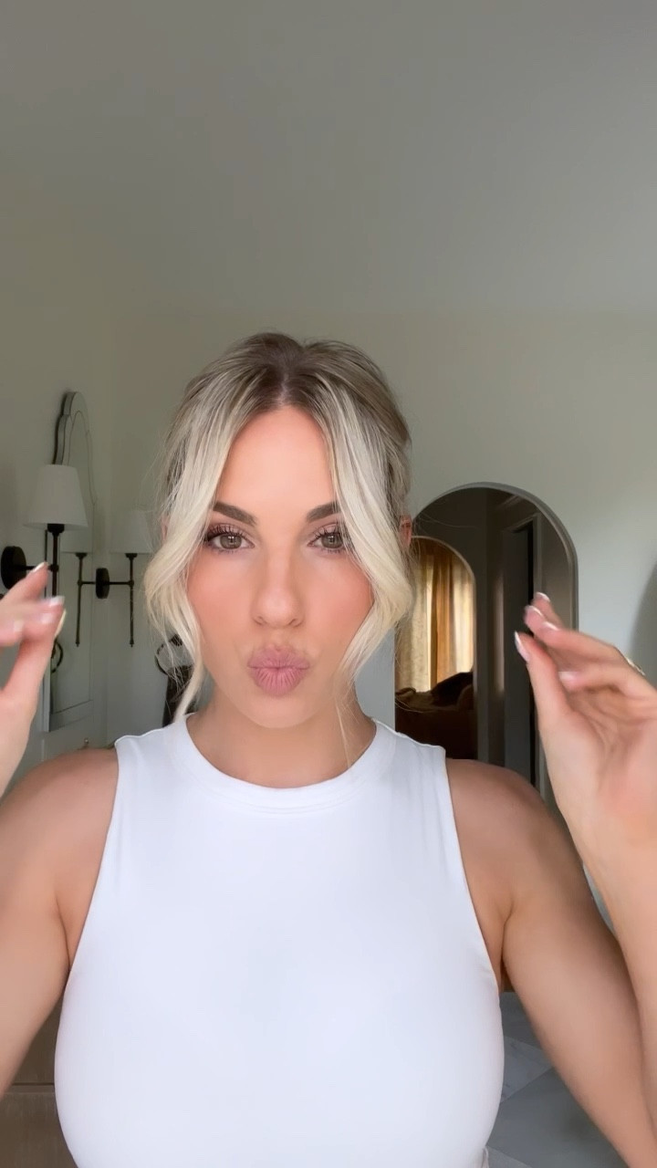 Quick and easy hair tutorial for medium/short length hair🥰  

#LTKbeauty #LTKstyletip #LTKGiftGuide