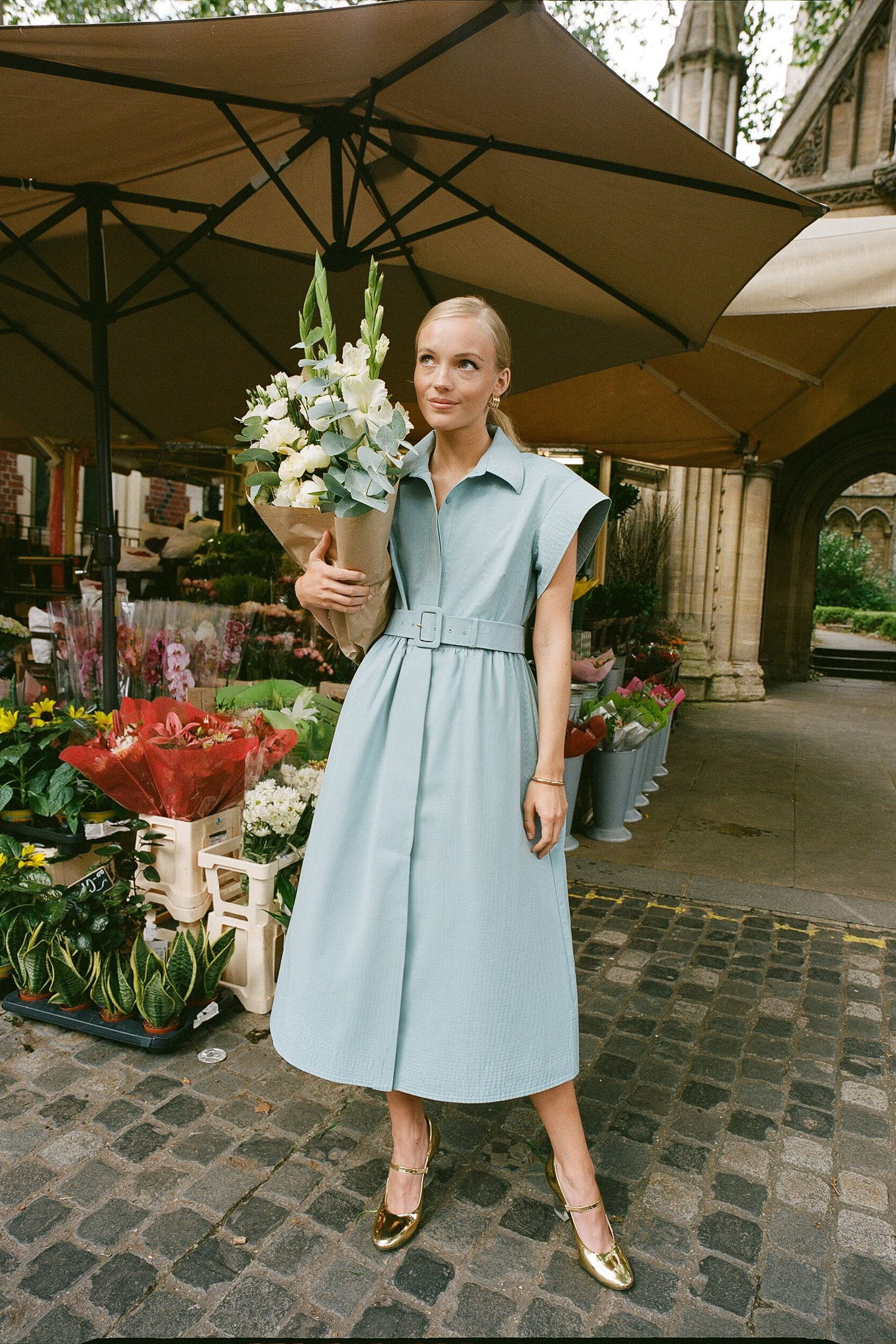 Slate Blue Chloe Dress | Tuckernuck (US)