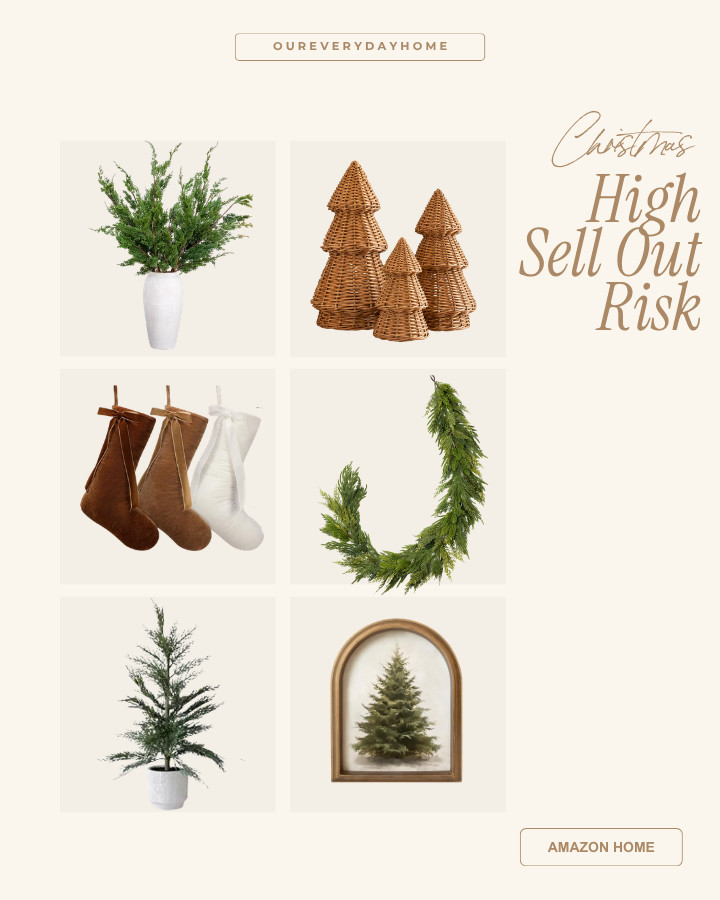 It may seem a little early, but Christmas is around the corner and many of these finds will likely sell out! #christmasdecor #amazonhome #christmashome #neutralchristmas  

 #LTKSeasonal #LTKHome #LTKSaleAlert