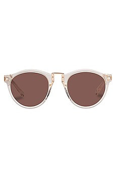 Karen Walker Helter Skelter in Vintage Clear, Gold, & Brown Mono from Revolve.com | Revolve Clothing (Global)