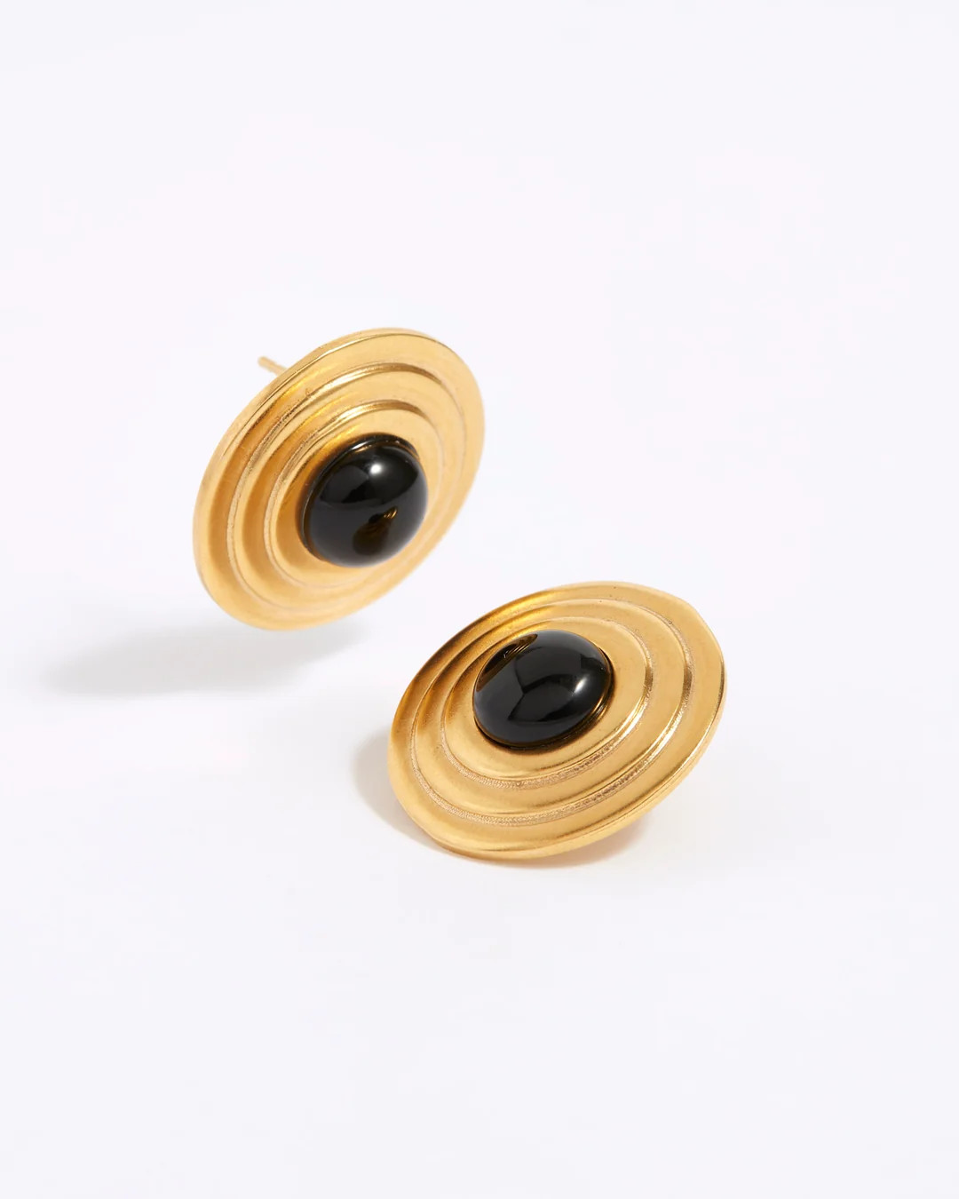 Roma Earrings, Onyx | Soru Jewellery