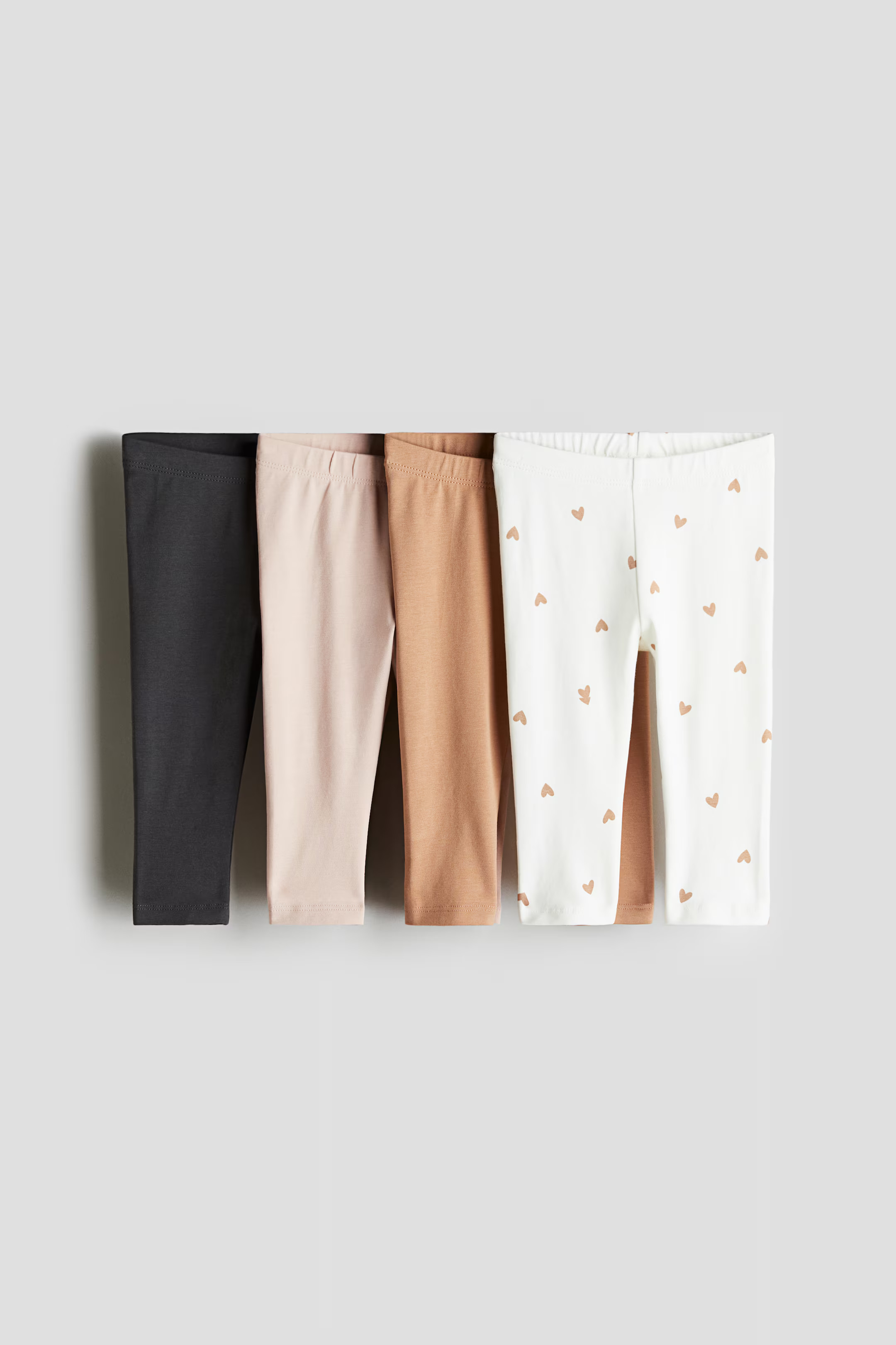 4-pack Cotton Jersey Leggings | H&M (US + CA)