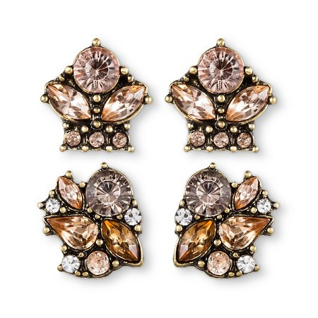 SUGARFIX by BaubleBar™ Stud Earring Set - Pink | Target