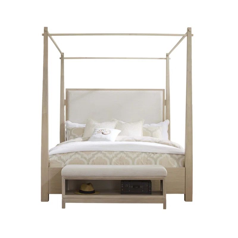 Tirtha Upholstered Canopy Bed | Wayfair North America