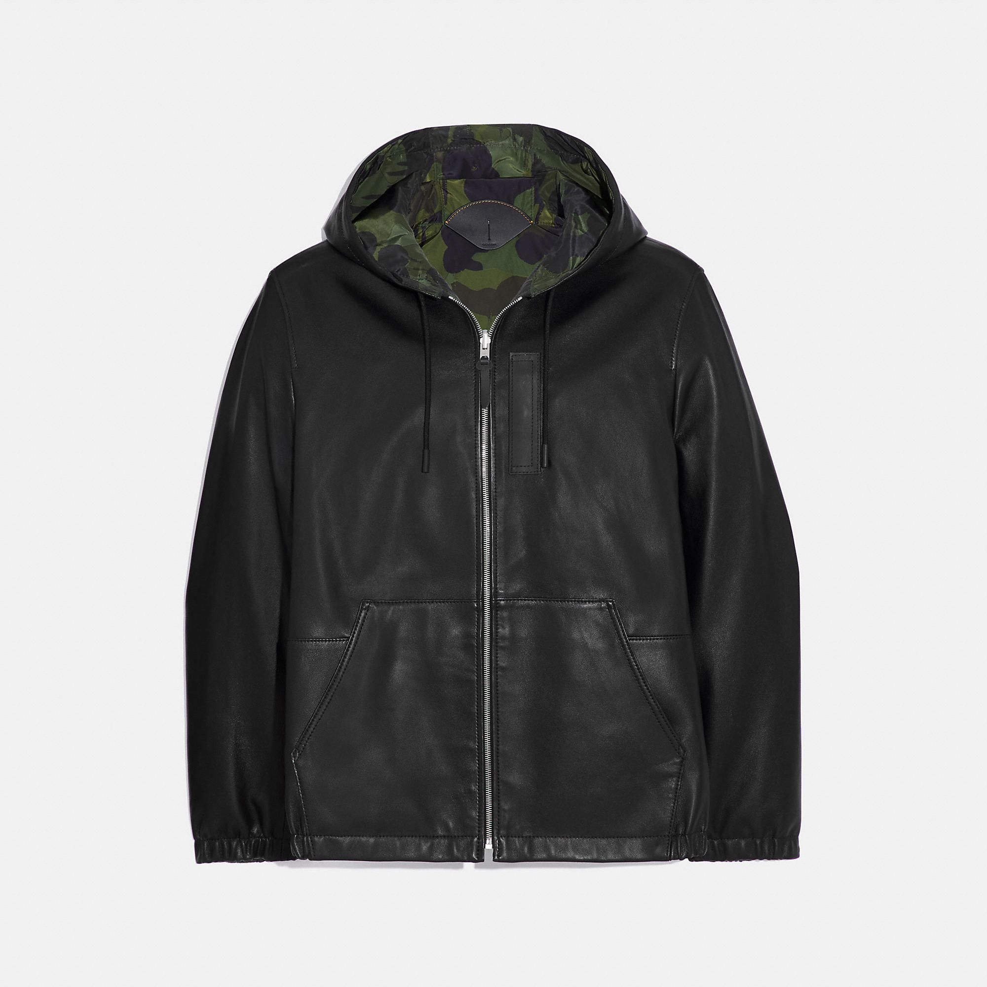 Reversible Hooded Leather Trainer | Coach (US)